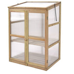  - 30 x 22 x 43 Inch Garden Portable Wooden Greenhouse - Outdoor Style Company