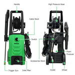  - 3500PSI Electric Pressure Washer with Wheels - Outdoor Style Company