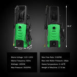  - 3500PSI Electric Pressure Washer with Wheels - Outdoor Style Company