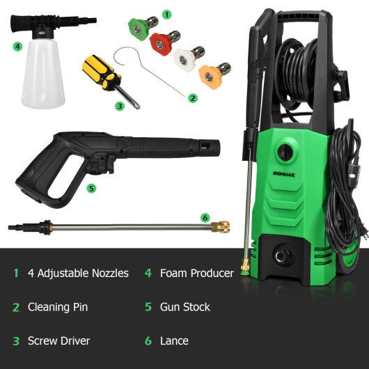  - 3500PSI Electric Pressure Washer with Wheels - Outdoor Style Company