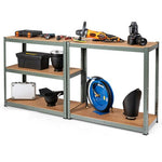  - 35.5 x 71 Inch Adjustable 5 - Layer 2000 lbs Capacity Tool Shelf - Outdoor Style Company