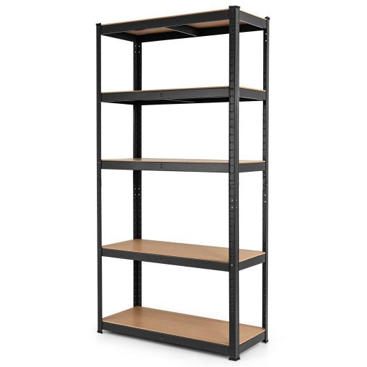  - 35.5 x 71 Inch Adjustable 5 - Layer 2000 lbs Capacity Tool Shelf - Outdoor Style Company