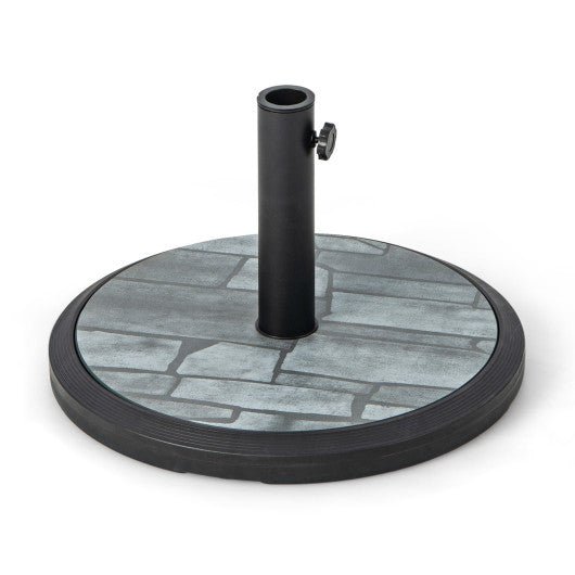  - 35lbs Umbrella Base with Built - in Cement - Outdoor Style Company