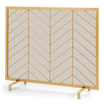  - 38 x 31 Inch Single Panel Fireplace Screen - Outdoor Style Company