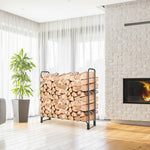  - 4 Feet/5 Feet/6 Feet/8 Feet Firewood Storage Log Rack - Outdoor Style Company