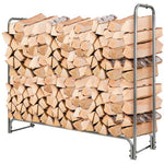  - 4 Feet/5 Feet/6 Feet/8 Feet Firewood Storage Log Rack - 5 Feet - Outdoor Style Company