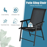  - 4 - Pack Patio Folding Chairs Portable for Outdoor Camping - Outdoor Style Company