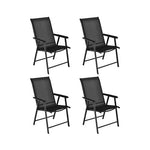  - 4 - Pack Patio Folding Chairs Portable for Outdoor Camping - Outdoor Style Company