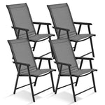  - 4 - Pack Patio Folding Chairs Portable for Outdoor Camping - Outdoor Style Company