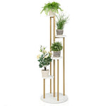  - 4 - Tier 48.5 Inch Metal Plant Stand - Outdoor Style Company