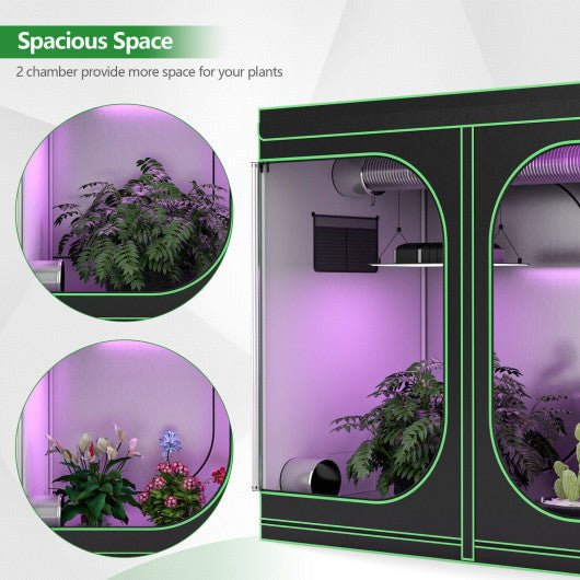  - 4 x 8 Grow Tent with Observation Window for Indoor Plant Growing - Outdoor Style Company