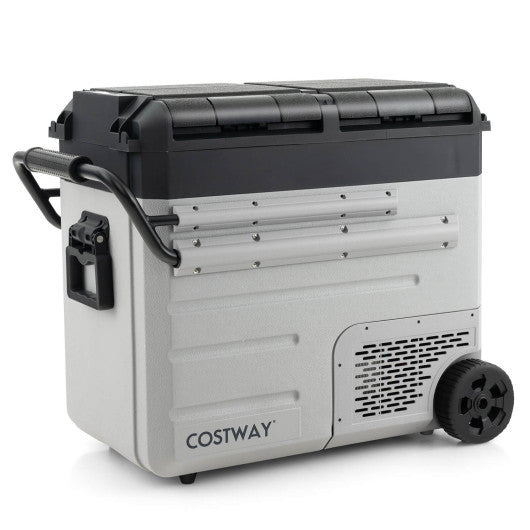  - 40 Quart Car Refrigerator with 12/24V DC and 110 - 240V AC Dual Zone - Outdoor Style Company
