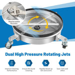  - 4000PSI Pressure Washer Surface Cleaner Stainless Steel with Casters - Outdoor Style Company