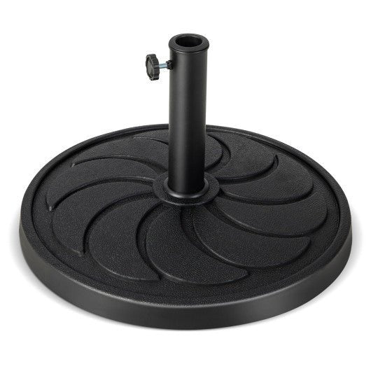  - 40LBS 21.5Inch Round Outdoor Umbrella Base - Outdoor Style Company