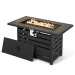  - 42 Inch 50000 BTU Propane Fire Pit Table with Ore Powder Surface - Outdoor Style Company