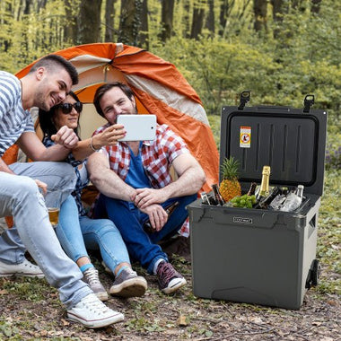  - 42 Quart Hard Cooler with Wheels and Handle - Outdoor Style Company