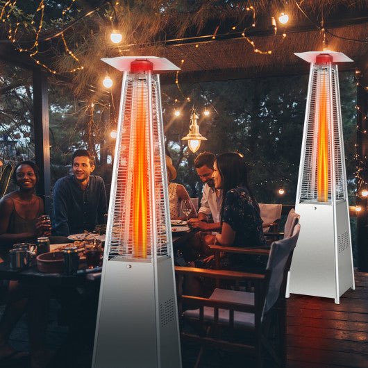  - 42000 BTU Pyramid Patio Heater with Wheels - Outdoor Style Company