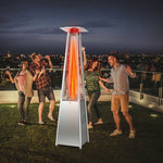  - 42000 BTU Pyramid Patio Heater with Wheels - Outdoor Style Company