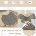  - 47 Inches Cat Tree for Indoor Cats with Thickened Sisal Scratching Posts - Outdoor Style Company