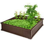  - 48 Inch Raised Garden Bed Planter for Flower Vegetables Patio - Outdoor Style Company