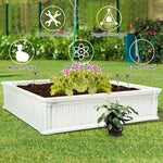  - 48 Inch Raised Garden Bed Planter for Flower Vegetables Patio - Outdoor Style Company