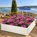  - 48 Inch Raised Garden Bed Planter for Flower Vegetables Patio - Outdoor Style Company