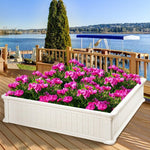  - 48 Inch Raised Garden Bed Planter for Flower Vegetables Patio - Outdoor Style Company