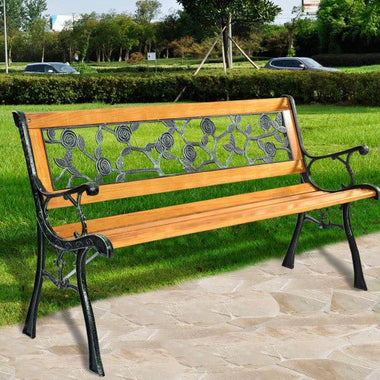  - 49 1/2 Inch Patio Park Garden Porch Chair Bench - Outdoor Style Company