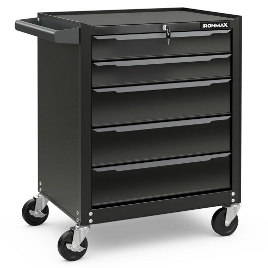  - 5 - Drawer Tool Storage Cabinet with Hanging Holes and Central Keyed Locking System - Outdoor Style Company