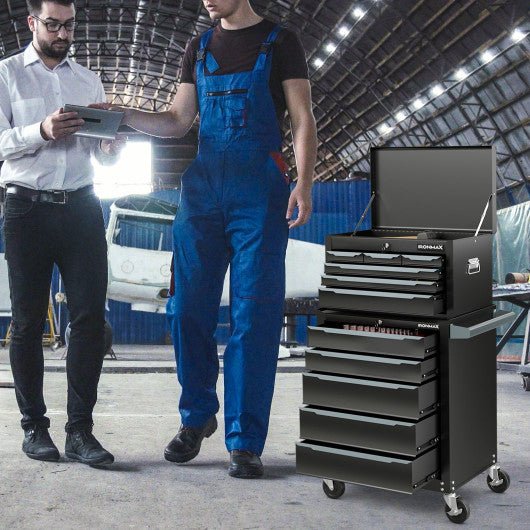  - 5 - Drawer Tool Storage Cabinet with Hanging Holes and Central Keyed Locking System - Outdoor Style Company