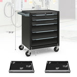  - 5 - Drawer Tool Storage Cabinet with Hanging Holes and Central Keyed Locking System - Outdoor Style Company