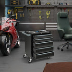  - 5 - Drawer Tool Storage Cabinet with Hanging Holes and Central Keyed Locking System - Outdoor Style Company