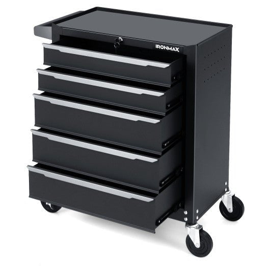  - 5 - Drawer Tool Storage Cabinet with Hanging Holes and Central Keyed Locking System - Outdoor Style Company