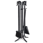  - 5 Pieces Fireplace Iron Standing Tools Set - Outdoor Style Company