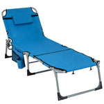  - 5 - position Outdoor Folding Chaise Lounge Chair - Outdoor Style Company