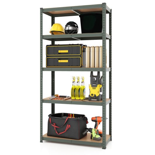  - 5 - Tier Heavy Duty Metal Shelving Unit with 2000 LBS Total Load Capacity - Outdoor Style Company