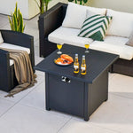  - 50 000 BTU 32 Inch Square Propane Gas Fire Pit Table - Outdoor Style Company