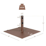  - 50 LBS Weighted 24 Inch Square Patio Umbrella Base - Outdoor Style Company