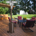  - 50000 BTU Garden Propane Standing LP Gas Steel Accessories Heater - Bronze - Outdoor Style Company