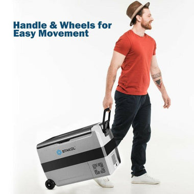  - 53 Quarts Portable Electric Car Cooler Refrigerator - Outdoor Style Company