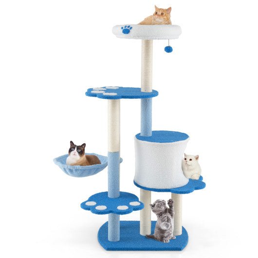  - 54 Inches Tall Modern Cat Tree Tower for Indoor Cats - Outdoor Style Company