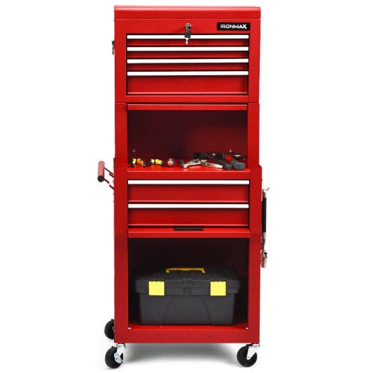  - 6 - Drawer Tool Chest with Heightening Cabinet - Outdoor Style Company