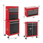  - 6 - Drawer Tool Chest with Heightening Cabinet - Outdoor Style Company