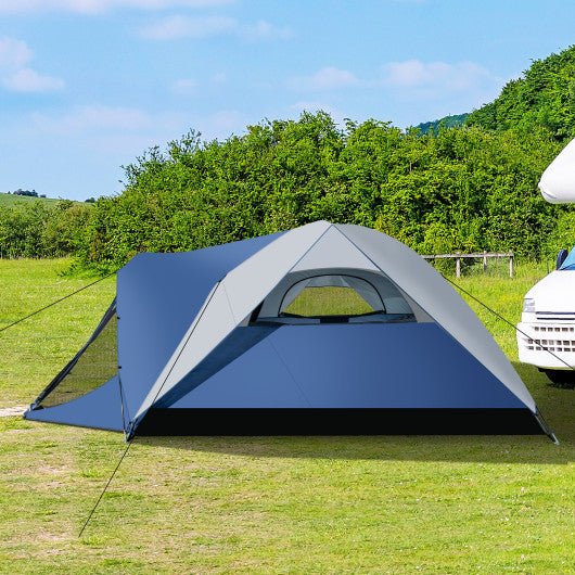  - 6 - Person Large Camping Dome Tent with Screen Room Porch and Removable Rainfly - Outdoor Style Company