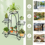  - 6 - Tier Plant Stand with Adjustable Foot Pads - Outdoor Style Company