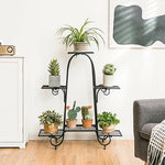  - 6 - Tier Plant Stand with Adjustable Foot Pads - Outdoor Style Company