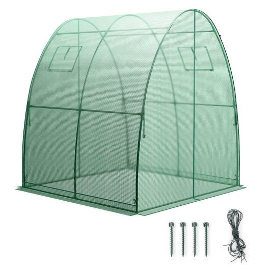  - 6 x 6 x 6.6 FT Outdoor Wall - in Tunnel Greenhouse - Outdoor Style Company