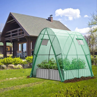  - 6 x 6 x 6.6 FT Outdoor Wall - in Tunnel Greenhouse - Outdoor Style Company