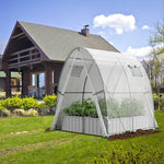  - 6 x 6 x 6.6 FT Outdoor Wall - in Tunnel Greenhouse - Outdoor Style Company