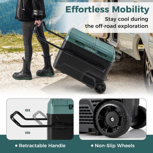  - 64QT Portable Compressor Fridge Freezer for Vehicles Camping Travel Truck RV Boat - Outdoor Style Company